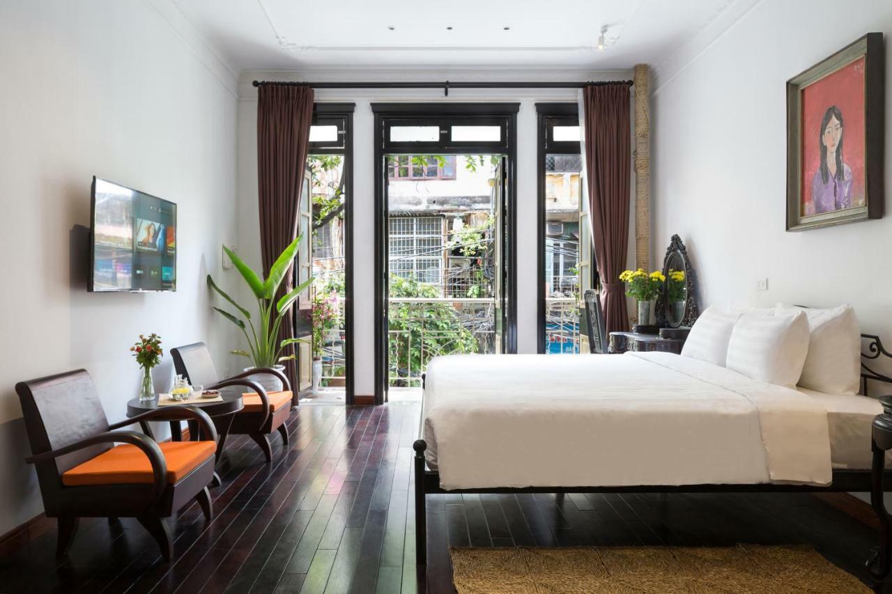 Centraltique Downtown - Bespoke Colonial House Near Hoan Kiem Lake Hanoi Exterior photo