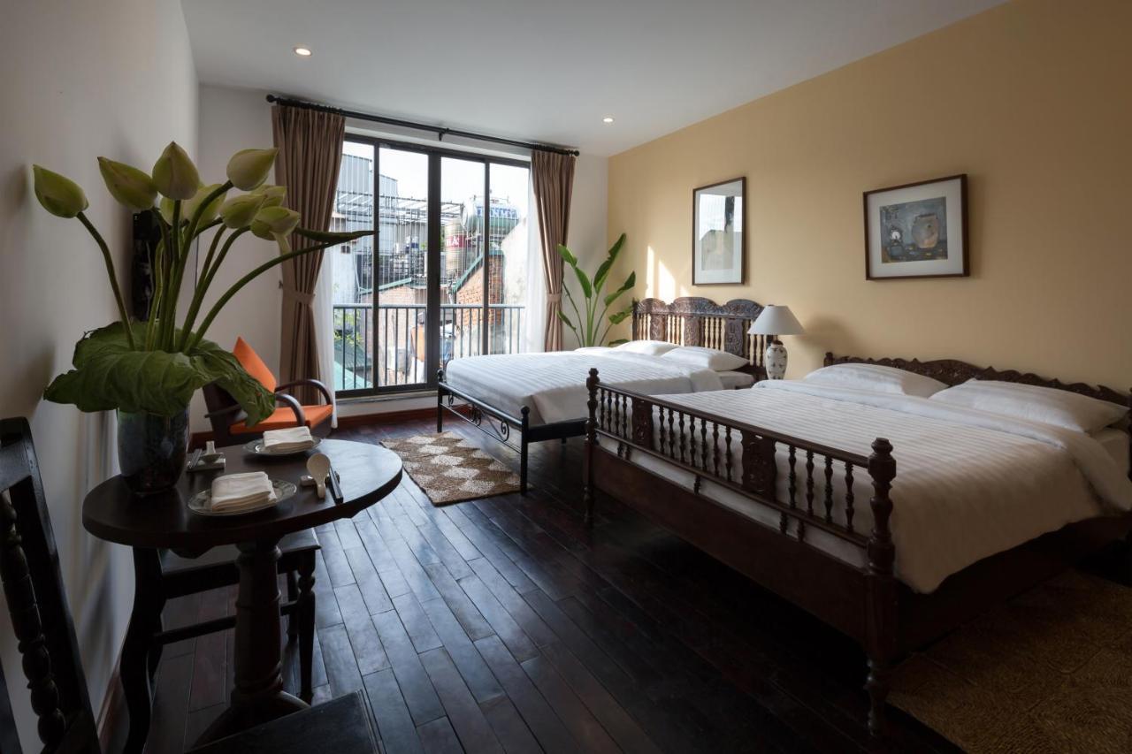 Centraltique Downtown - Bespoke Colonial House Near Hoan Kiem Lake Hanoi Exterior photo